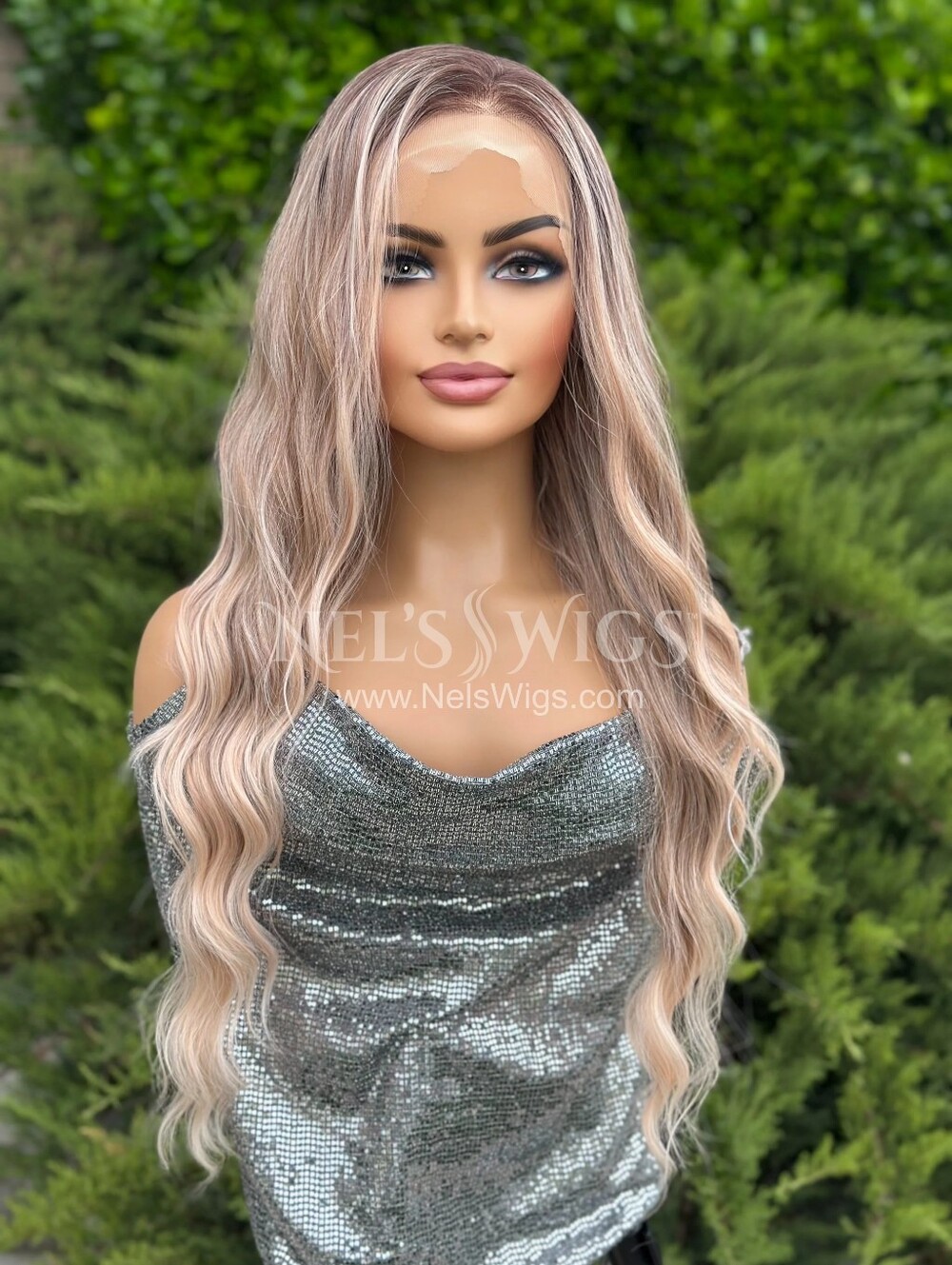 Wig-Nel's Wigs-Shauna- Apricot (Tanya Coloring) Petite